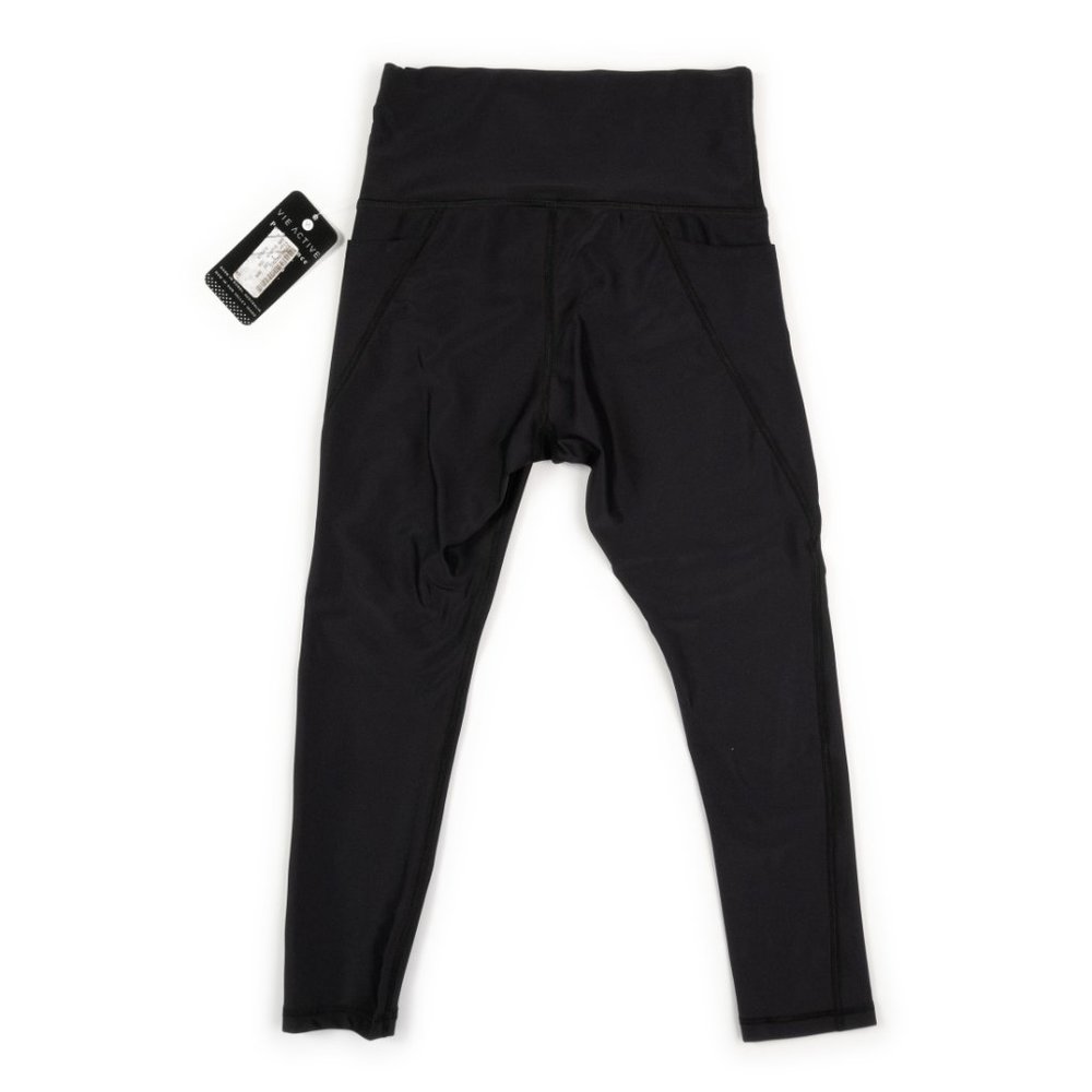 NEW VIE ACTIVE Lili 3/4 Length black yoga leggings